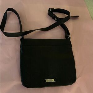 Cole Haan Leather Chic Black Crossbody Bag